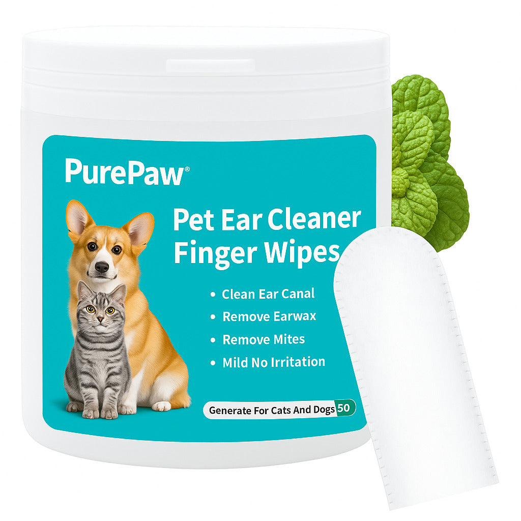 PurePaw™ Ear Wipes (50 Wipes/Container)
