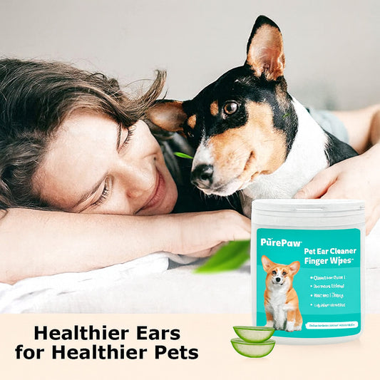 PurePaw™ Ear Wipes (50 Wipes/Container)