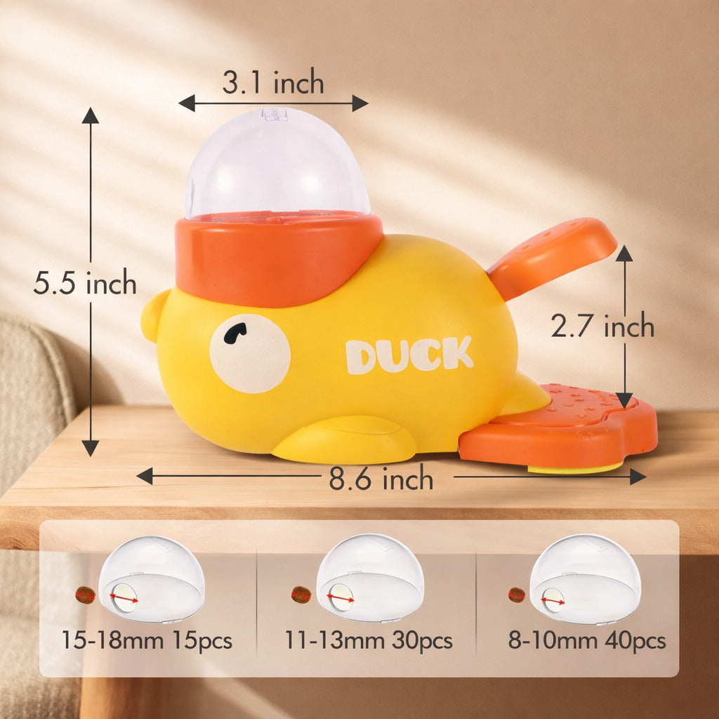 QuackJoy™ Interactive Snack Reward Feeder