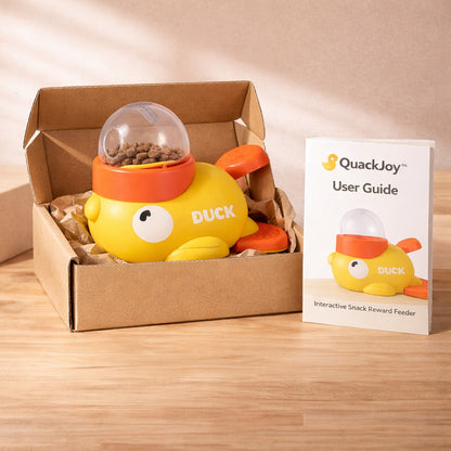 QuackJoy™ Interactive Snack Reward Feeder