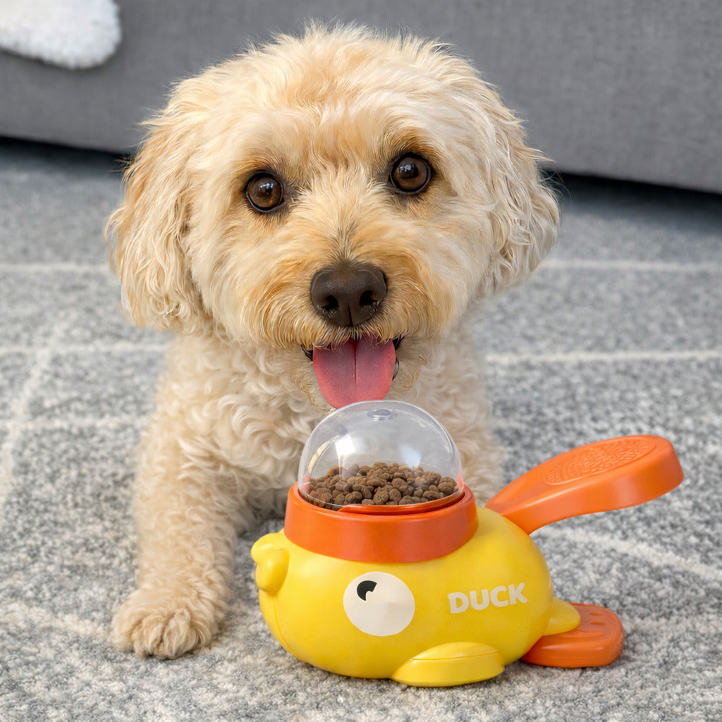 QuackJoy™ Interactive Snack Reward Feeder
